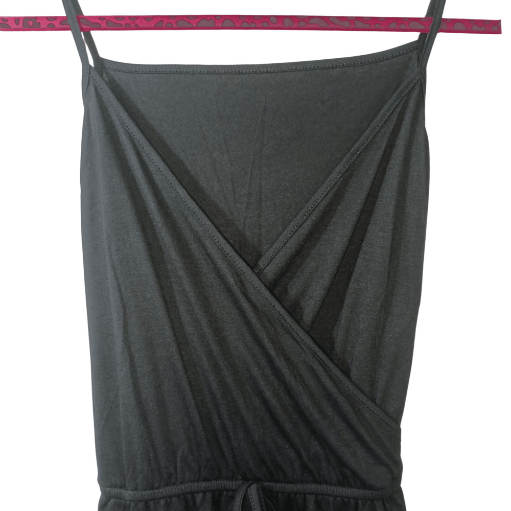 Black Jumpsuit, Spaghetti Strap, Women's Cupshe, Soft Stretch, Sz Large - Picture 9 of 11